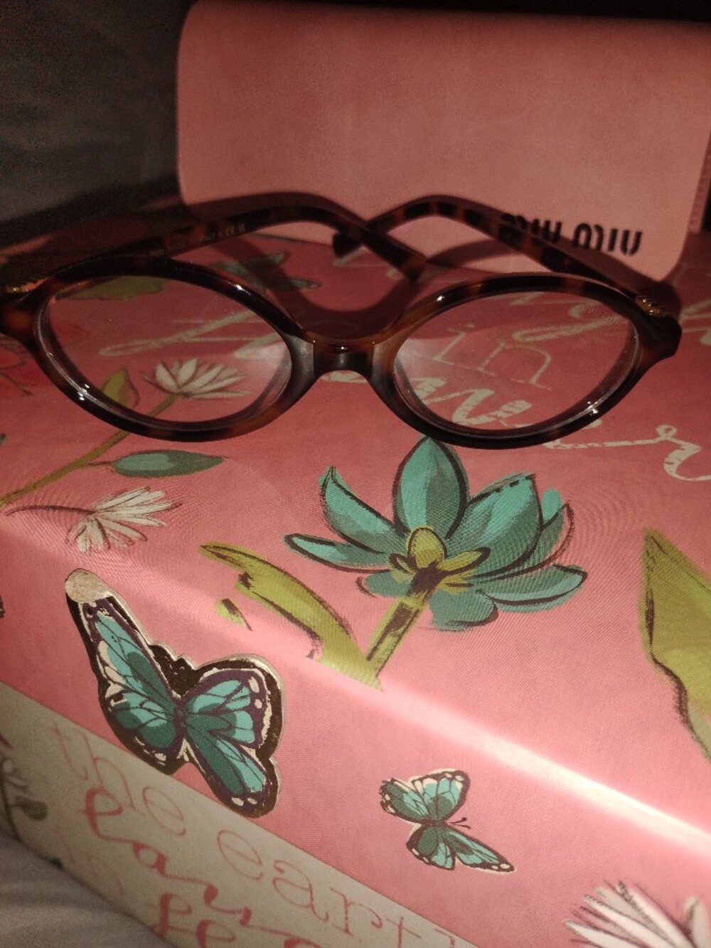 Miu miu eye glasses